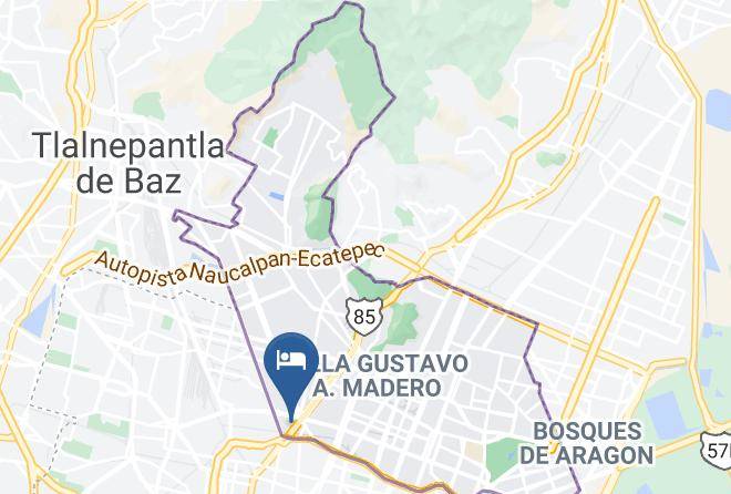 Gustavo A Madero - Hotel Nuevo Laredo Maps