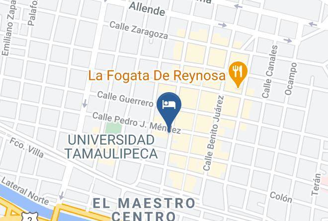 Reynosa - Hotel Nuevo Leon Maps