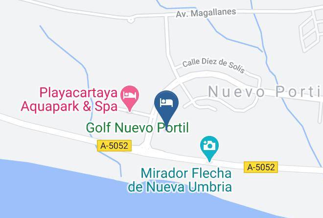Hotel Nuevo Portil Golf Map