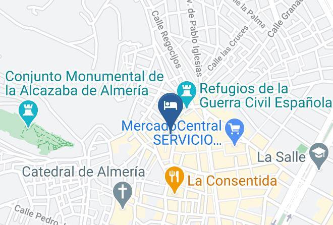 Almeria - Hotel Nuevo Torreluz Almeria Maps