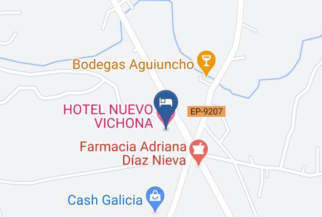 Pontevedra - Hotel Nuevo Vichona Maps