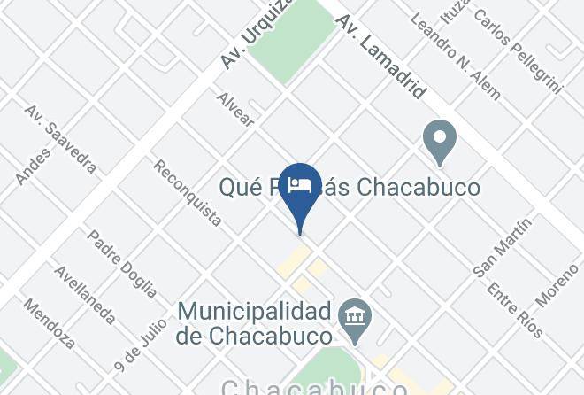 Chacabuco - Hotel Nuevos Aires Maps