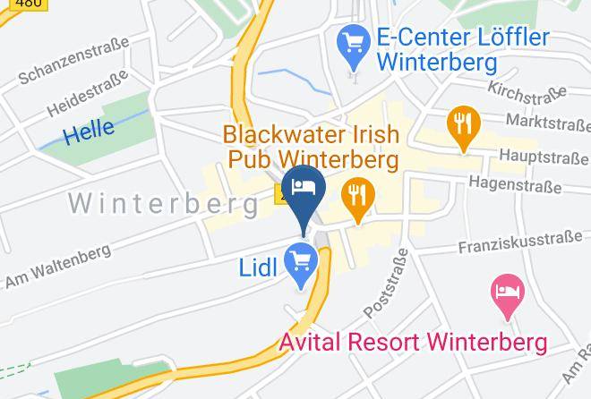 Hochsauerlandkreis - Hotel Nuhnetal Maps