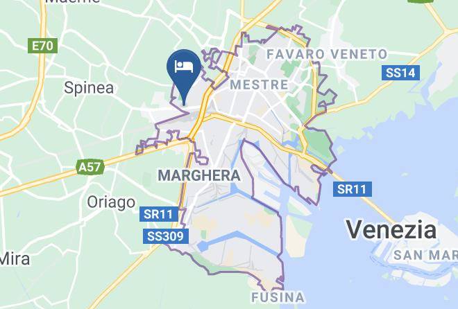 Venice - Hotel Nuova Mestre Maps