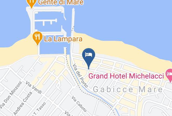 Hotel Nuovo Fiore Map