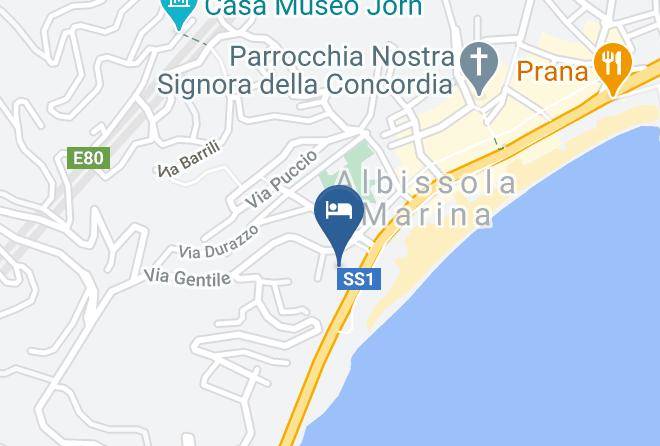 Savona - Hotel Nuovo Metropol Maps