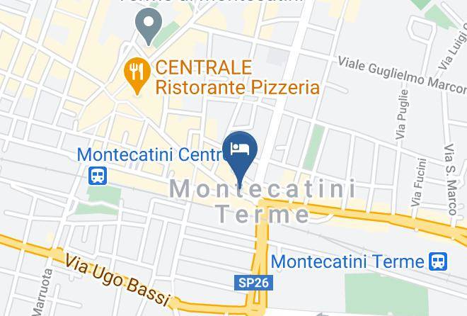 Pistoia - Hotel Nuovo Savi Maps