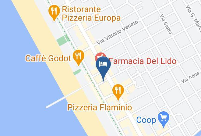 Lucca - Hotel Nuovo Tirreno Maps