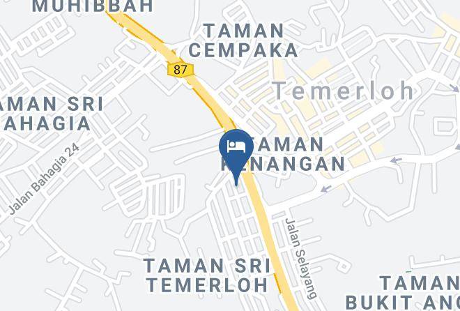 Temerloh - Hotel Nur Maps