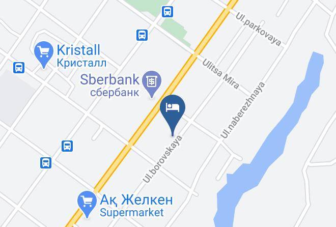 Burabay District - Hotel Nurlytau Maps