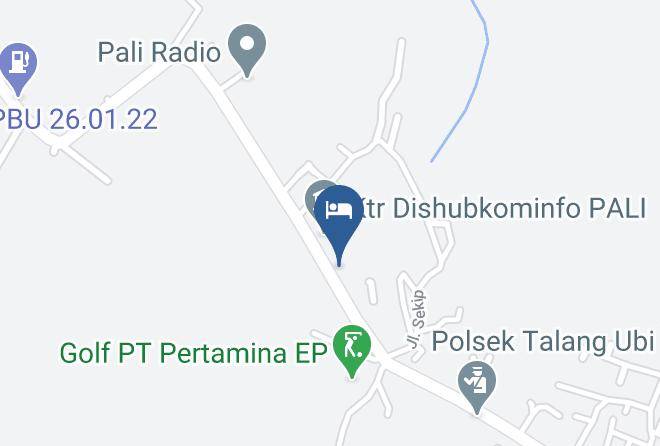 Muara Enim Regency - Hotel Nurthania Maps