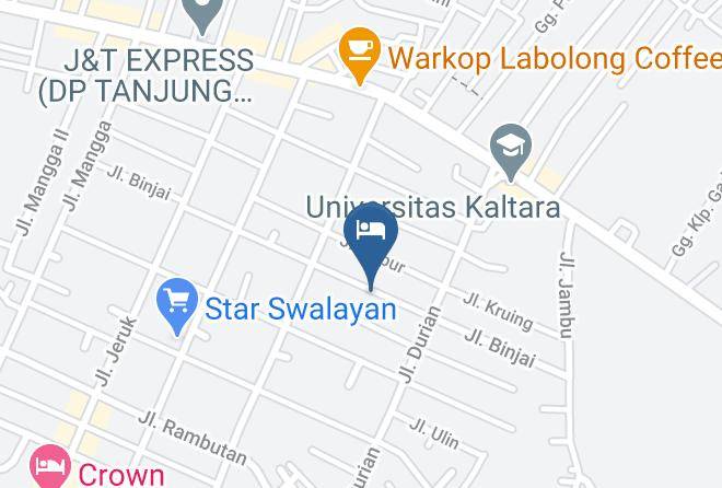 Bulungan Regency - Hotel Nusantara Maps