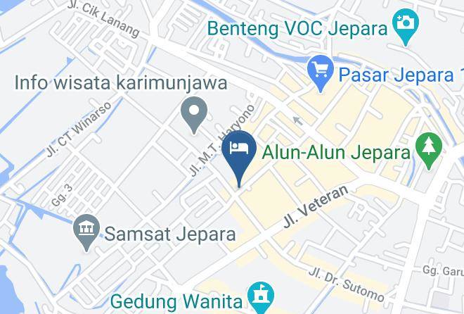 Jepara Regency - Hotel Nusantara Maps