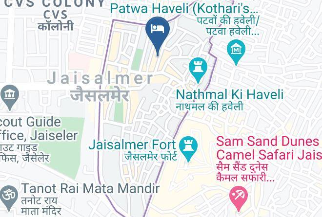 Jaisalmer - Hotel Nutella Jaisalmer Maps
