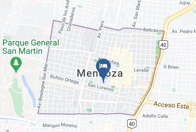 Mendoza - Hotel Nutibara Maps