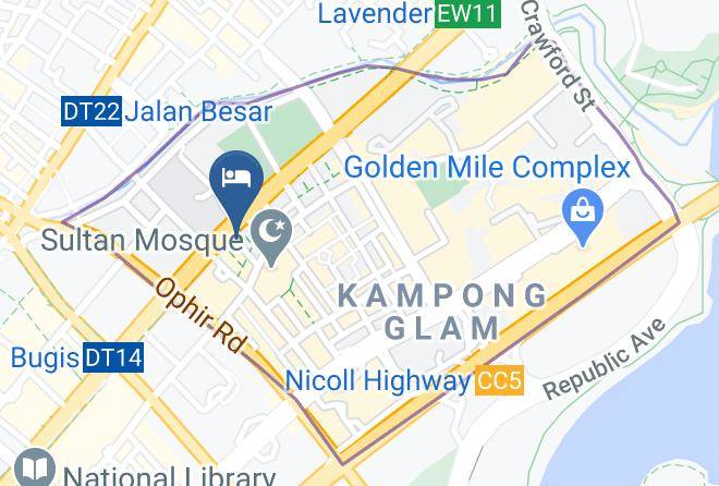 Rochor - Hotel Nuve Bugis Maps