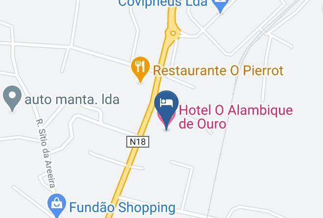 Fundao - Hotel O Alambique De Ouro Maps