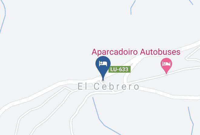 Lugo - Hotel O Cebreiro Maps
