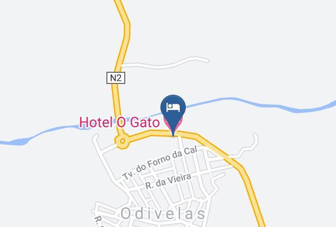 Ferreira Do Alentejo - Hotel O Gato Maps