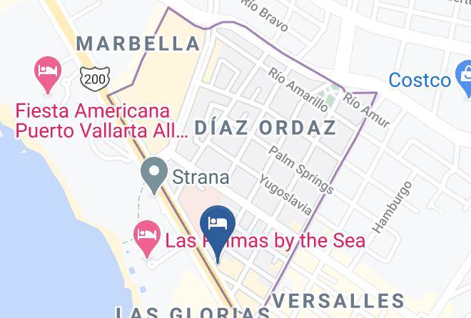 Puerto Vallarta - Hotel O Hara Marlene Hotel Maps