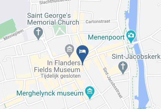 West Flanders - Hotel O Ieper Maps