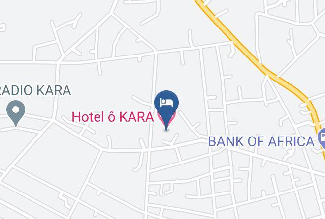 Kozah - Hotel O Kara Maps
