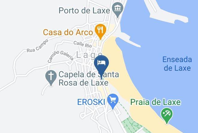 Auna - Hotel O Nautico Laxe Maps