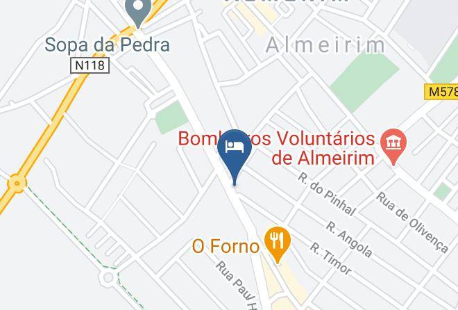 Almeirim - Hotel O Novo Principe Maps