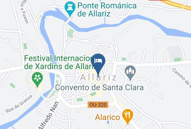 Ourense - Hotel O Portelo Rural De Allariz Maps