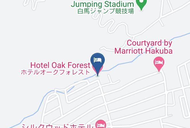 Hakuba Vil Kitaazumi District - Hotel Oak Forest Maps