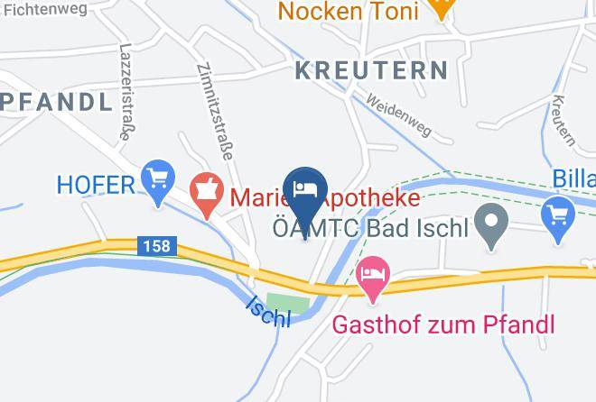 Gmunden - Hotel Oase Maps