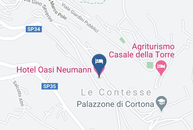 Arezzo - Hotel Oasi Neumann Maps