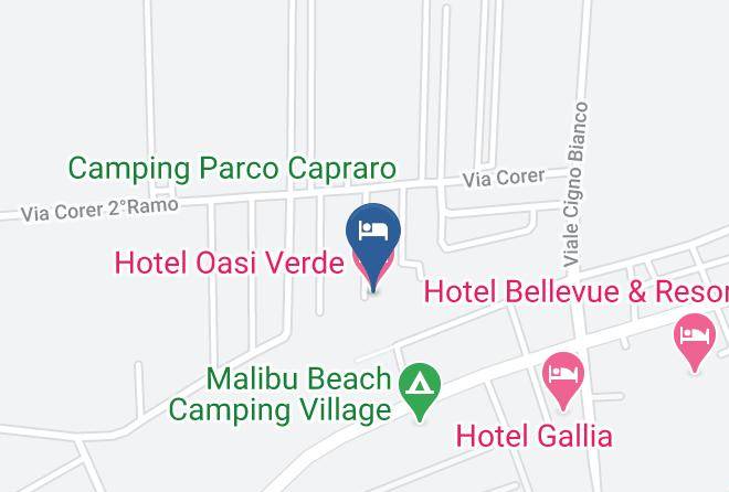 Venice - Hotel Oasi Verde Maps