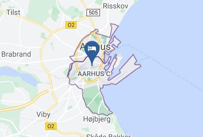 Arhus - Hotel Oasia Aarhus Maps