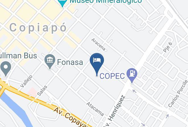 Copiapo Province - Hotel Oasis Atacama Maps