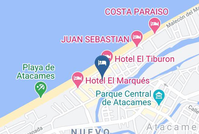 Atacames - Hotel Oasis Atacames Maps
