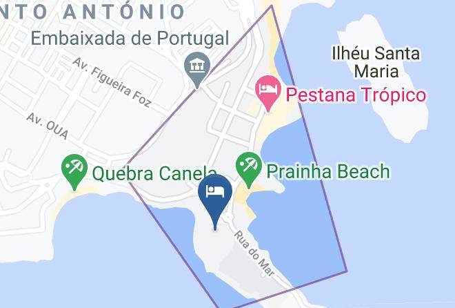Praia - Hotel Oasis Atlantico Praiamar Maps