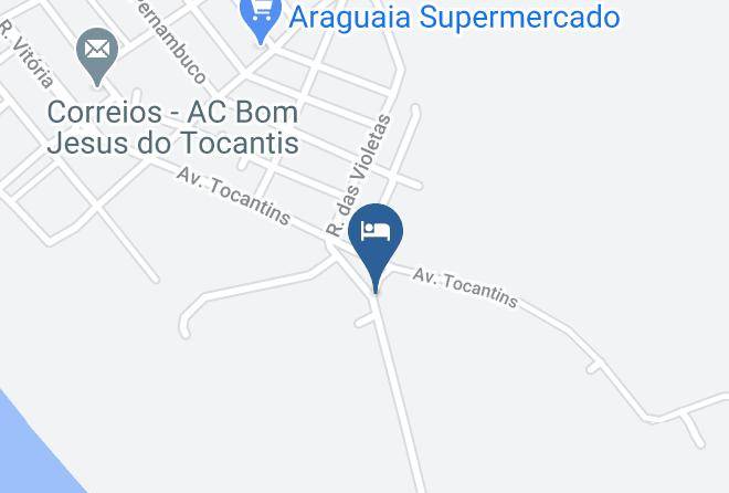 Bom Jesus Do Tocantins - Hotel Oasis Maps