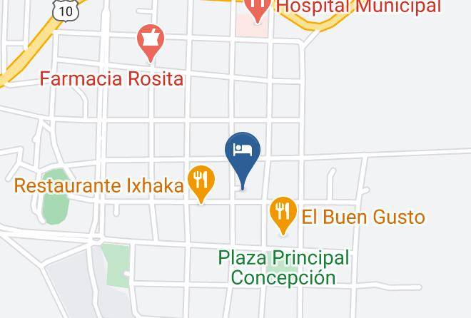 Nuflo De Chavez - Hotel Oasis Chiquitano Maps