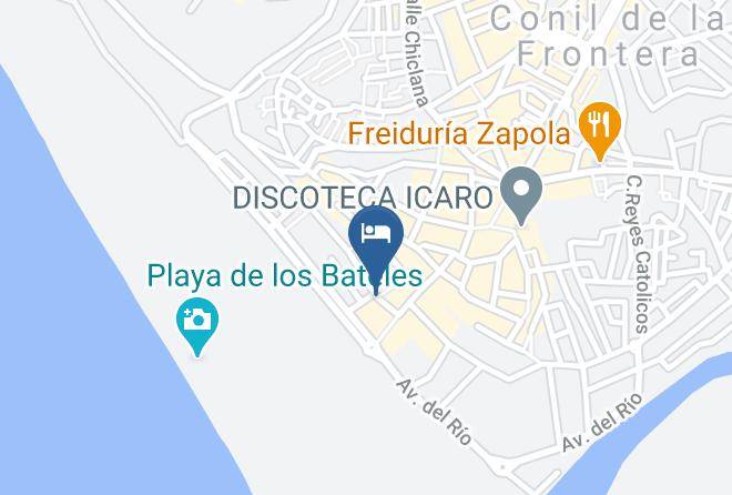 Cadiz - Hotel Oasis Conil Maps