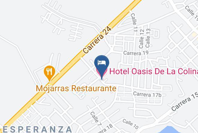 Girardot - Hotel Oasis De La Colina Maps