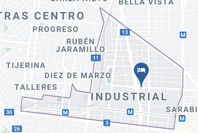 Monterrey - Hotel Oasis Del Norte Maps