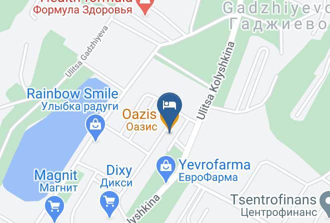 Hotel Oasis In Gadzhiyevo Map