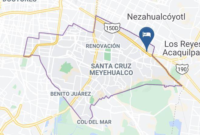 Iztapalapa - Hotel Oasis Maps