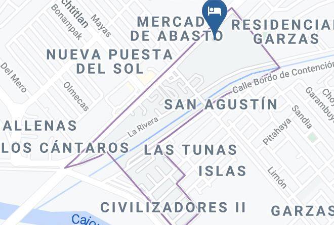 La Paz - Hotel Oasis Maps