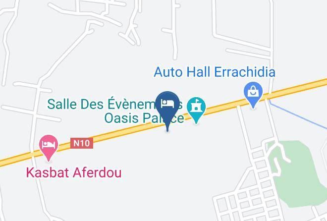 Errachidia - Hotel Oasis Palace Maps