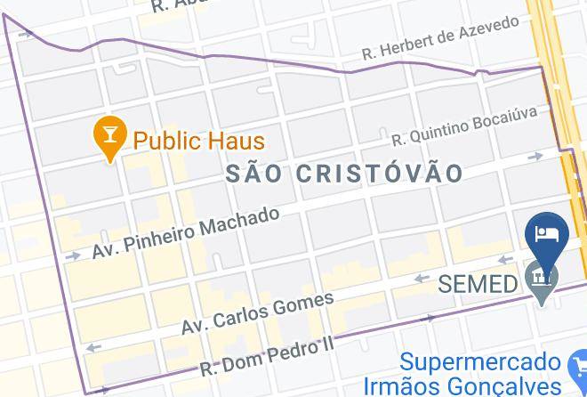 Porto Velho - Hotel Oasis Maps