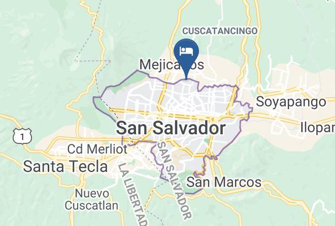 San Salvador - Hotel Oasis Maps