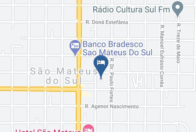 Sao Mateus Do Sul - Hotel Oasis Maps