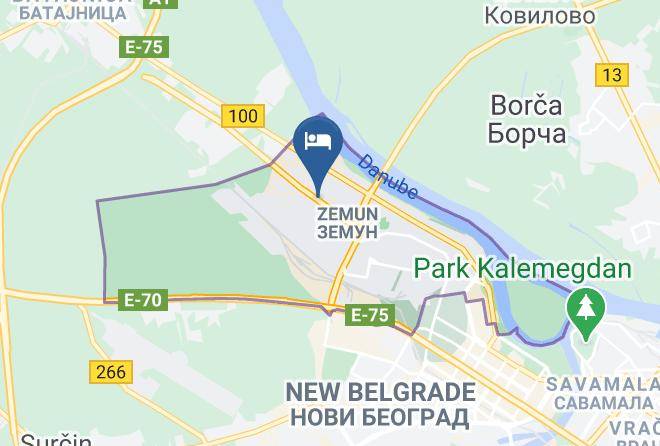 Belgrade City - Hotel Oasis Maps